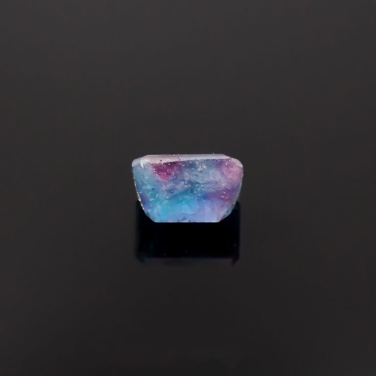 バイカラーパライバトルマリン 非加熱 ブラジル・バターリャ鉱山産 0.23ct[230220469]3.9x2.7mm前後
