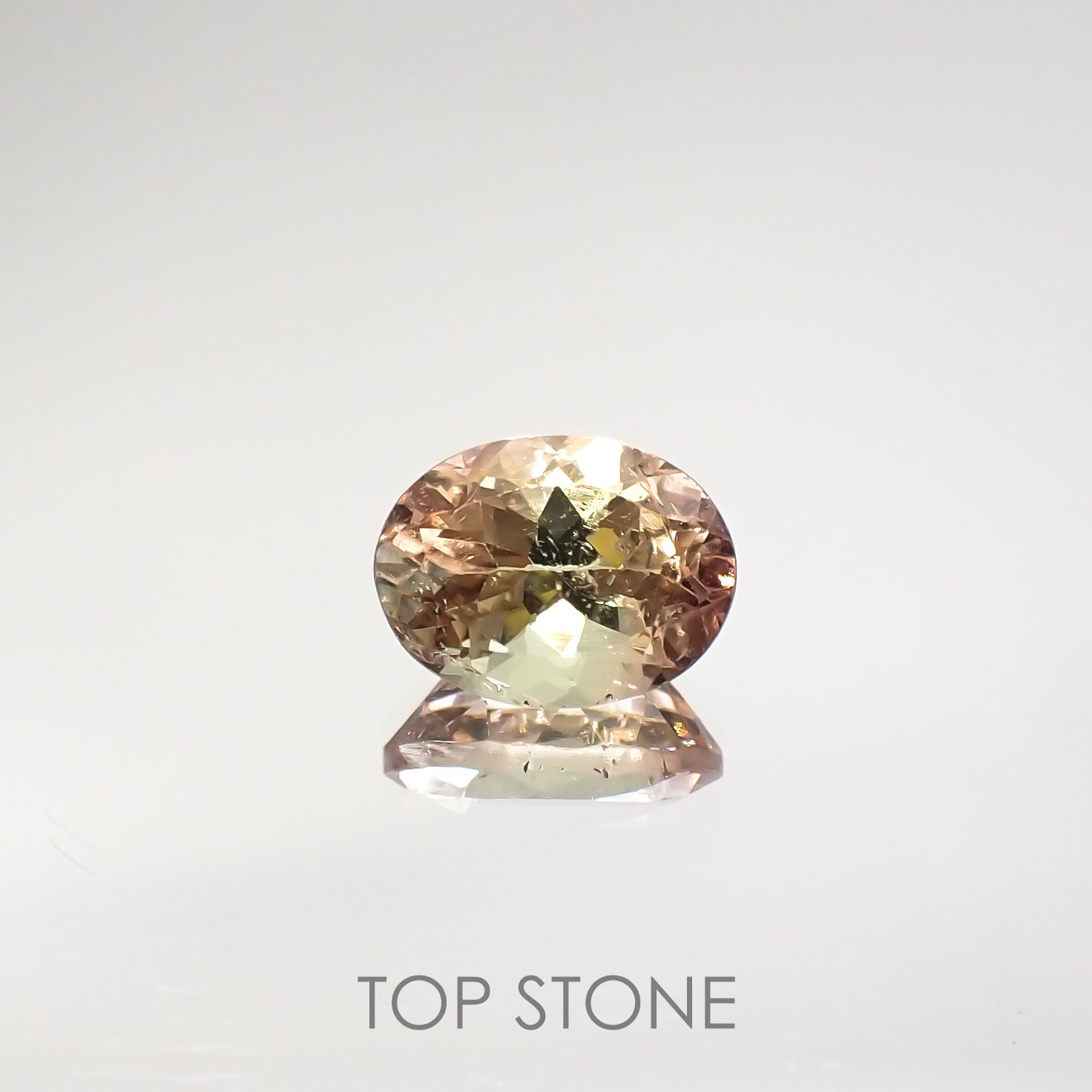 パーティカラートルマリン(宝石名パーティカラード・トルマリン) ブラジル産 1.443ct ソ付(彩珠)[210711884]7.9×6mm前後