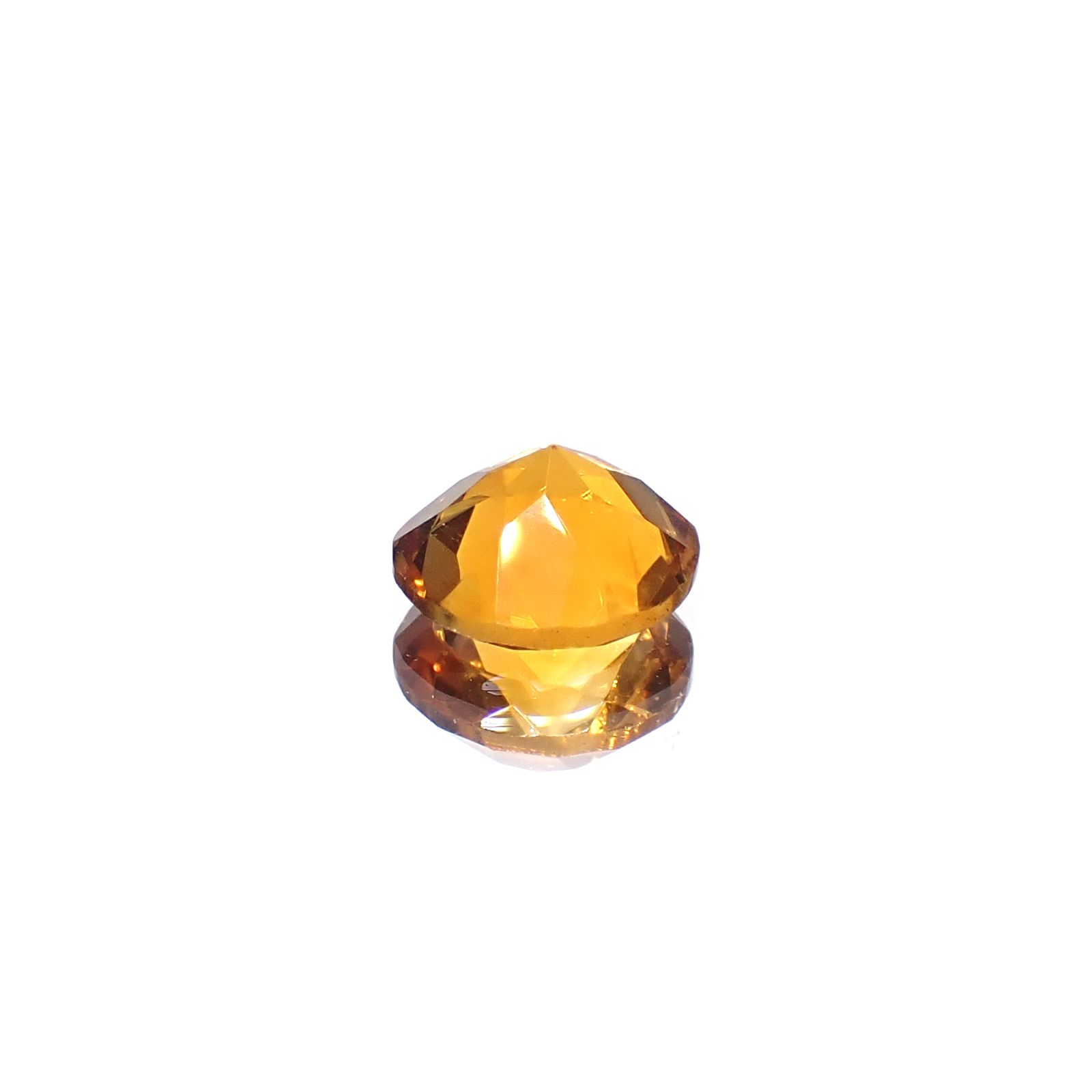 マデイラシトリン ブラジル・ミナスジェライス州産 0.94ct [250630584]6.9x6.9mm前後