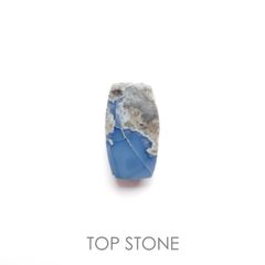 マトリックスブルーオパール アメリカ・オレゴン州産 5.38ct[220917800]17.1x9.6mm前後