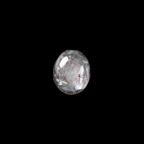 アホイトインクォーツ 南アフリカ・メッシーナ鉱山産 11.49ct [241029317]17.7x14.6mm前後