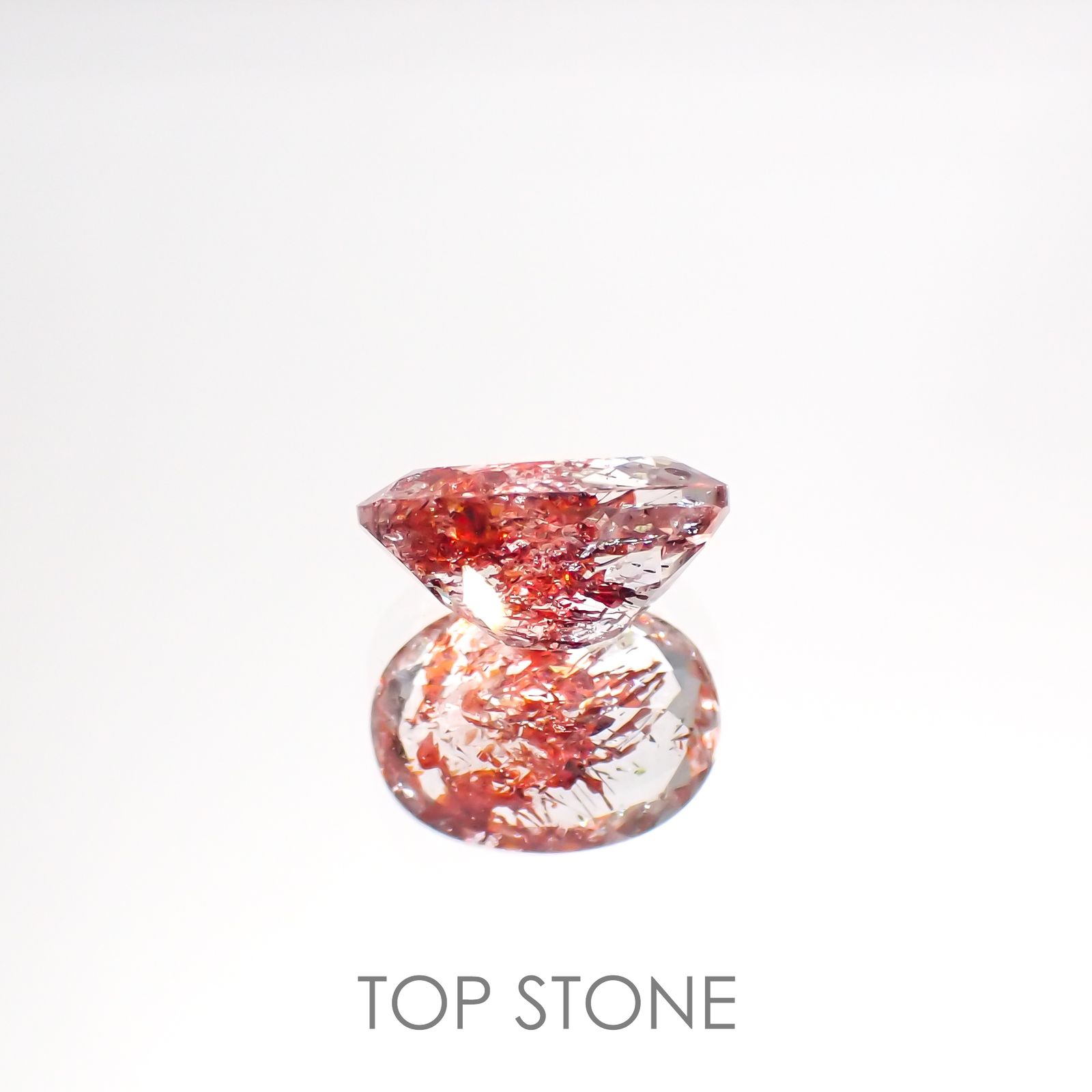 ファイヤークォーツ ナイジェリア産 1.68ct[220114764]9.2x6.8mm前後