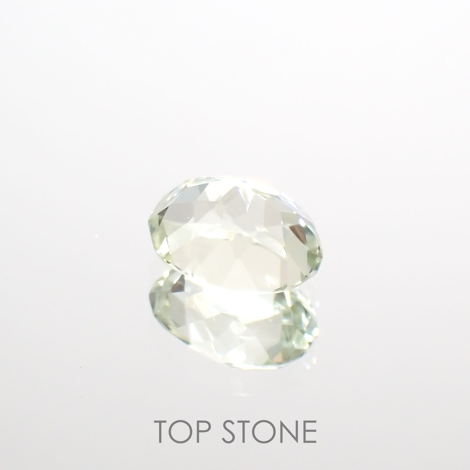 シリマナイト(宝石名シリマナイト)インド産 1.5ct 識別済[211113698]7.9x6.1mm前後