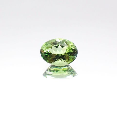 クロムトルマリン(宝石名クロム・トルマリン)タンザニア産 0.60ct 識別済[230823070]6.3x4.6mm前後