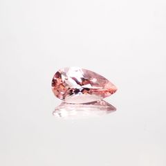 モルガナイト(宝石名モルガナイト)ナイジェリア産 3.375ct ソ付(彩珠)[220114246]14.3x7.8mm前後
