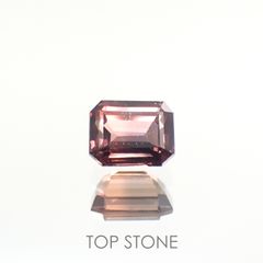 バイカラーサファイア(宝石名バイカラー・サファイア) マダガスカル/タンザニア産 0.30ct 識別済[210812495]3.8×3mm前後