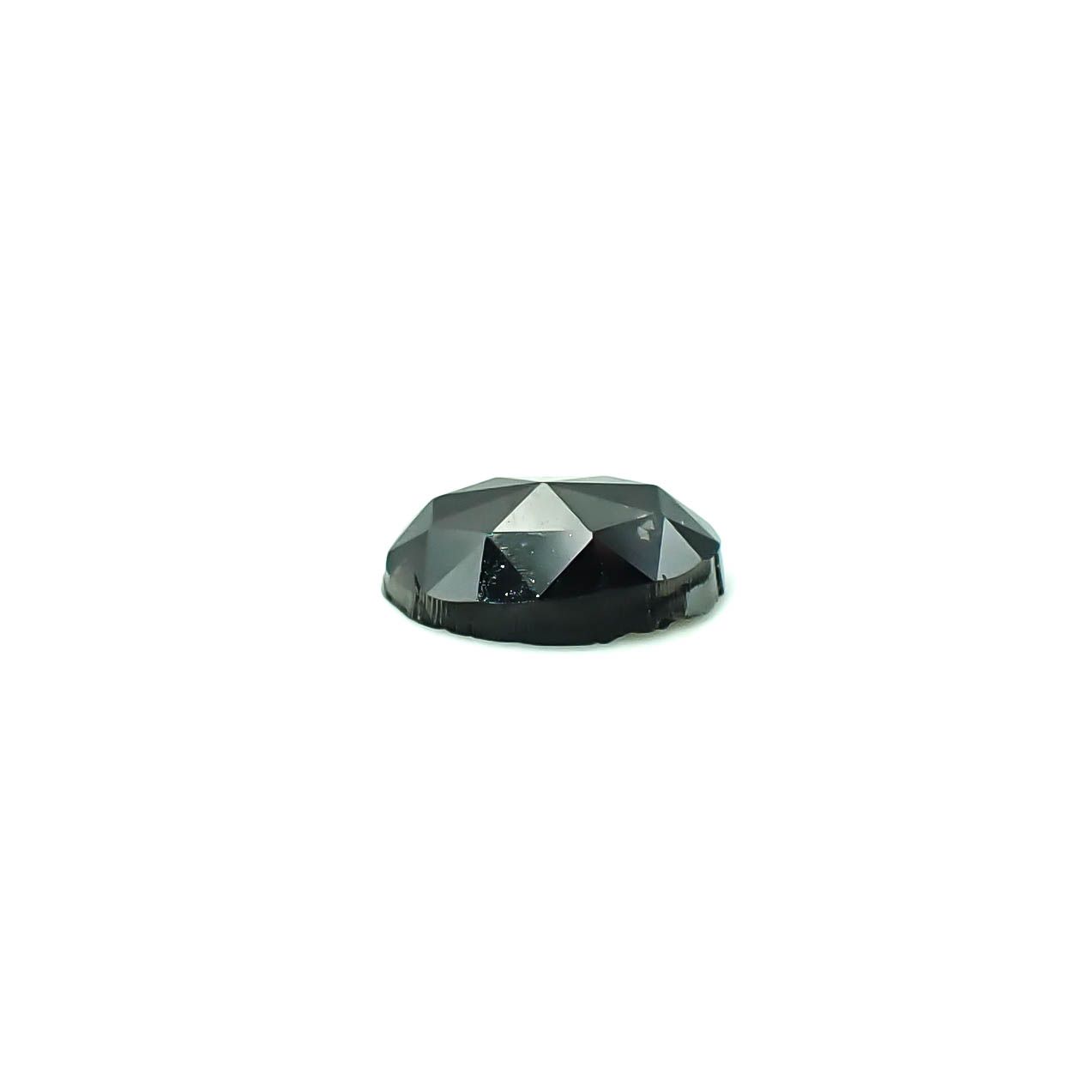 ◇ローズカット◇ブラックダイヤモンド ジンバブエ産 0.54ct / 6.3x4.2mm前後 [251131326]