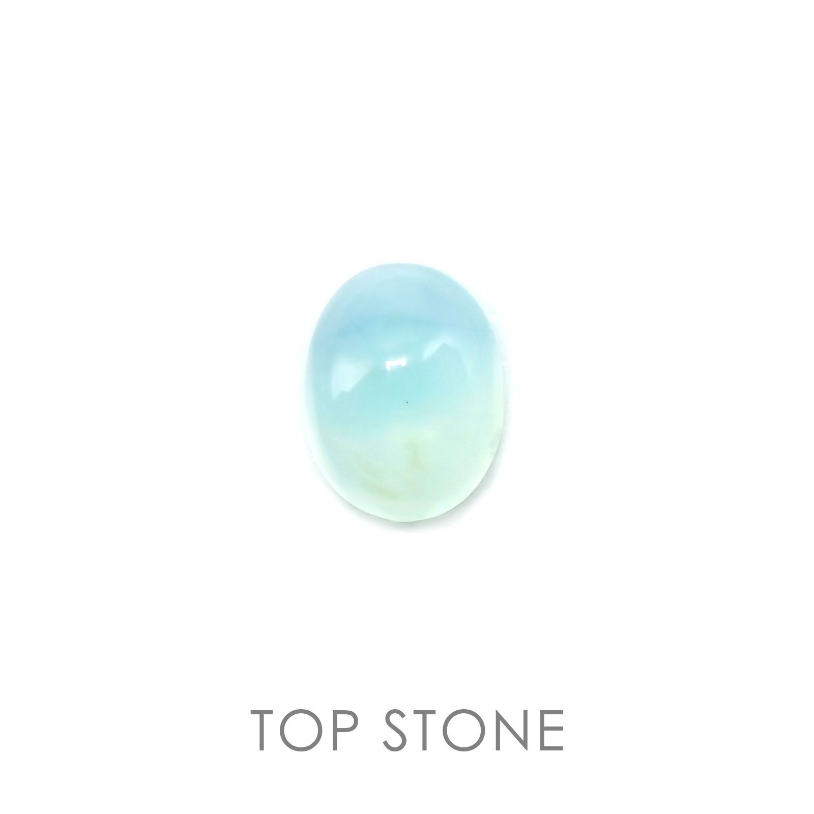 ブルーオパール ペルー産 ルース 0.77ct[20106195]7.8×6.1mm前後