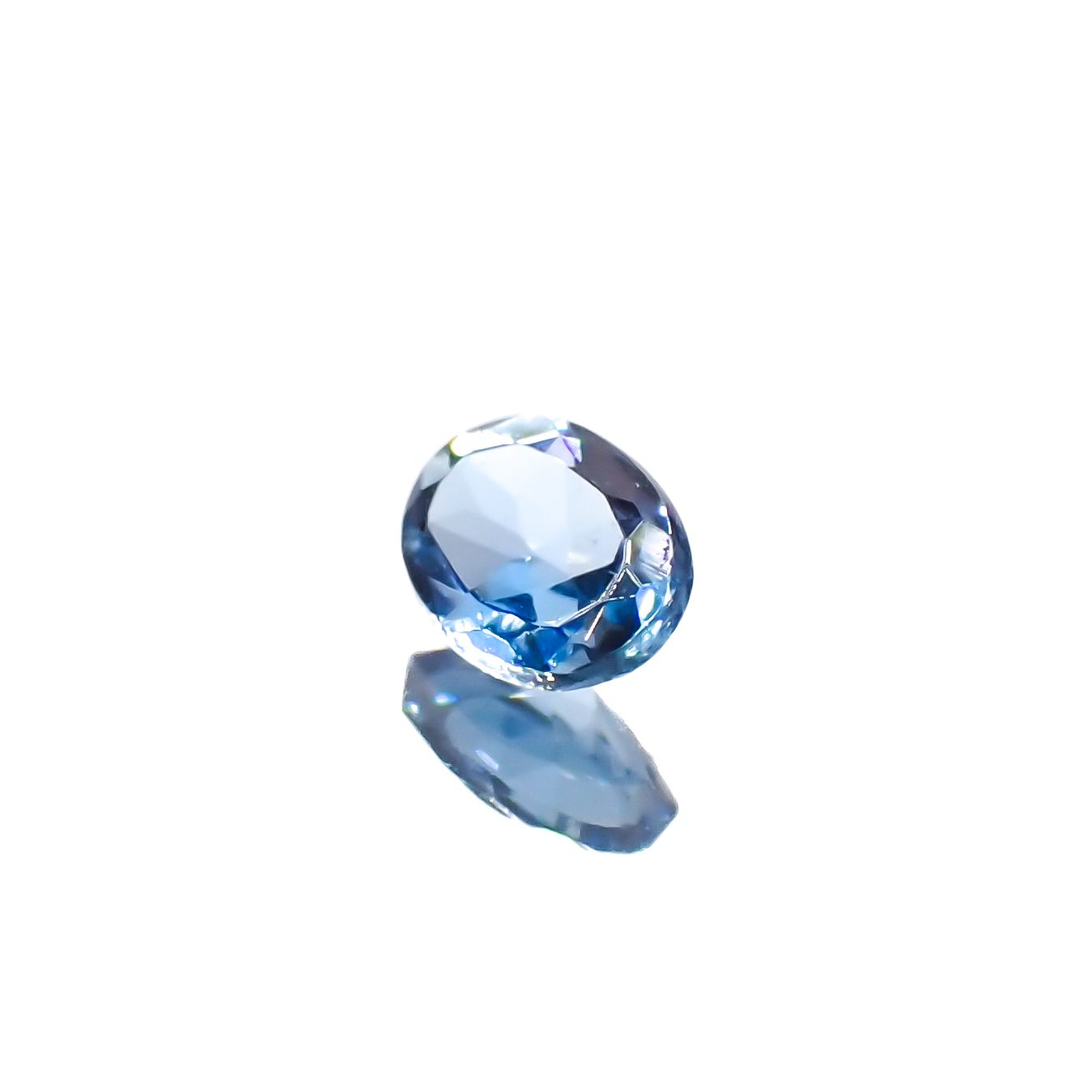 タトゥーアクアマリン ブラジル・ミナスジェライス州タトゥー鉱山産 0.13ct[240427167]4x3mm前後