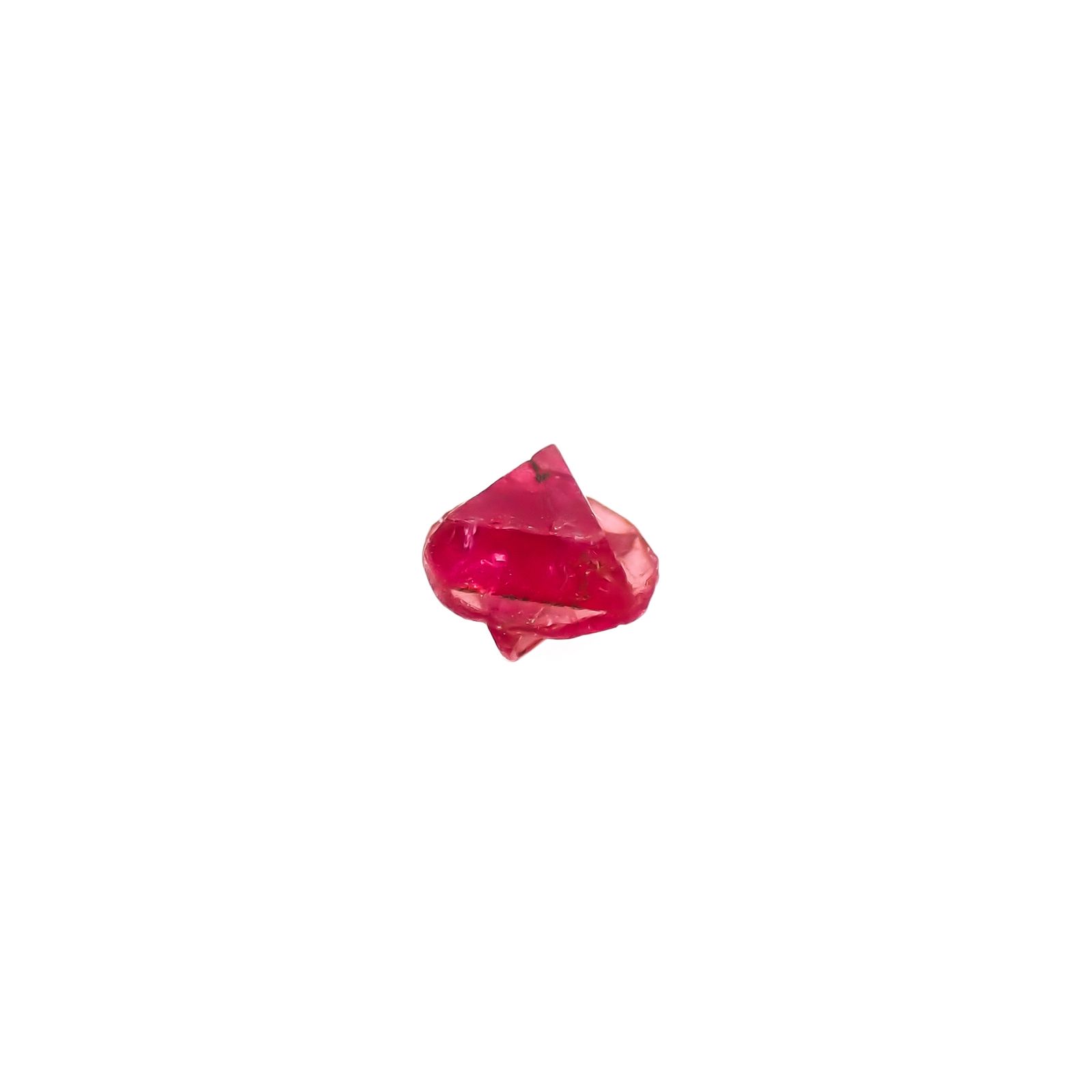 ツインクリスタルスピネル(スピネル式双晶) 原石 ビルマ産 0.12ct[240628432]3.2x2.9mm前後