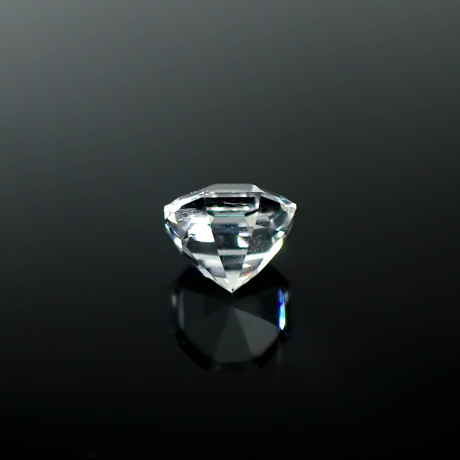 ◇オクタゴンカット◇レムリアンシードクリスタル(保証シール付き) ブラジル産 1.56ct / 7.2x7.1mm前後 [250730861]