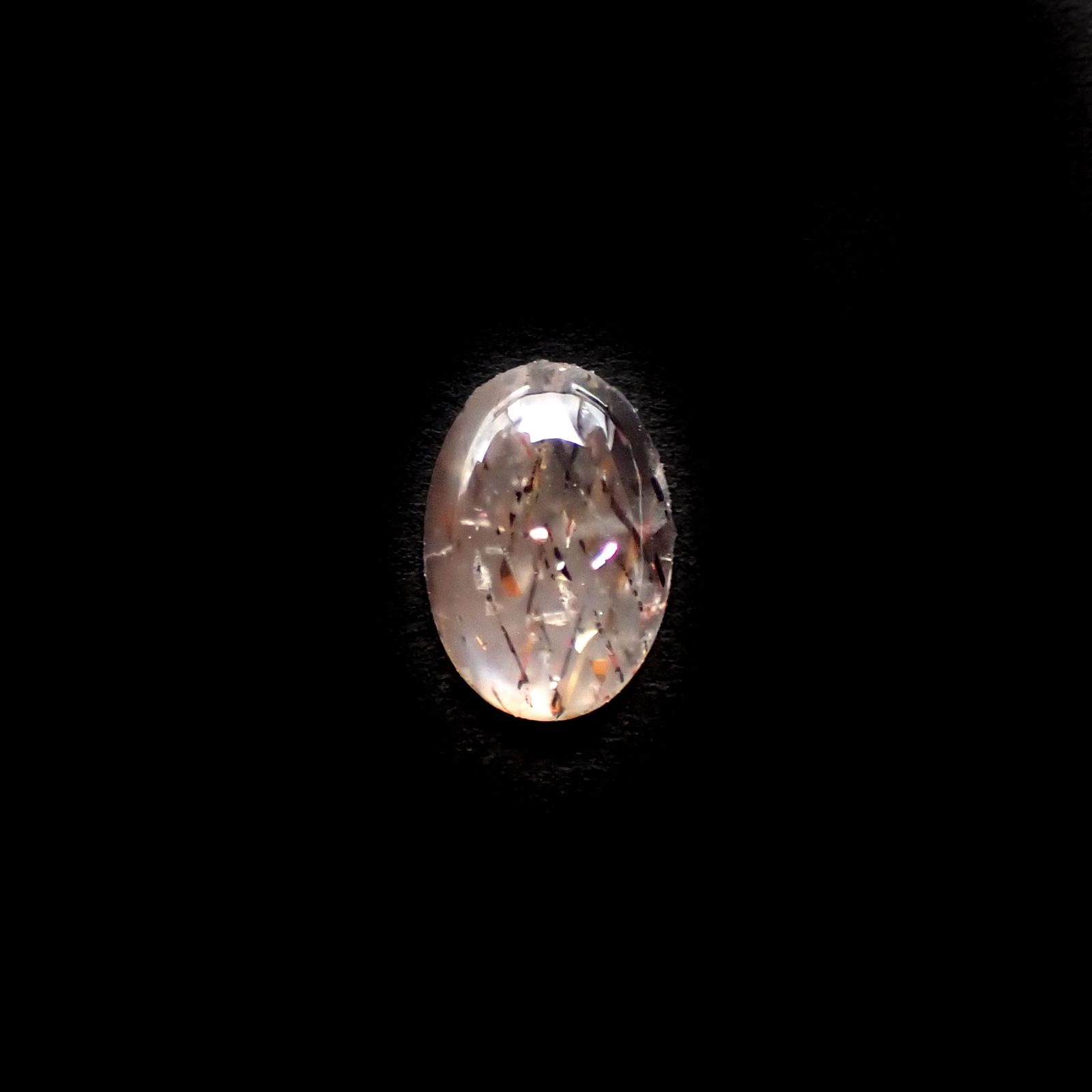 レインボーラティスサンストーン オーストラリア産 0.92ct[230722896]8.1x5.7mm前後