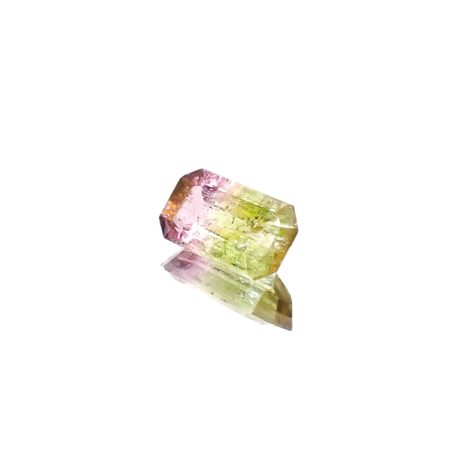 バイカラートルマリン アフガニスタン産 1.25ct[240929142]9x5mm前後