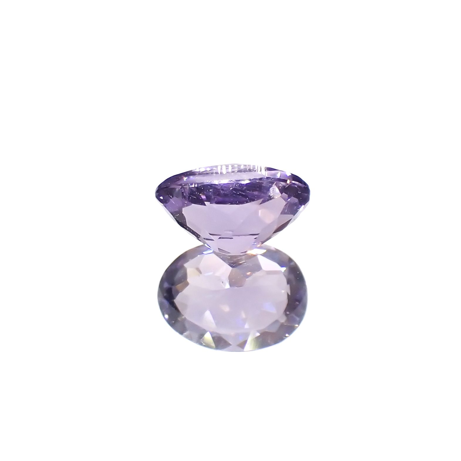 マリアライト(宝石名スキャポライト)スリランカ産 0.35ct 識別済[230421684]5.5x4mm前後