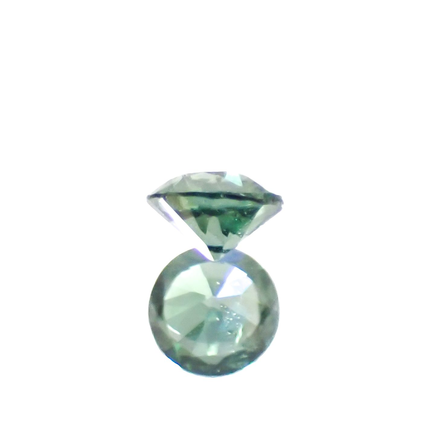 リバースカラーチェンジジルコン ミャンマー・モゴック産 0.18ct[240929177]3.2x3.2mm前後