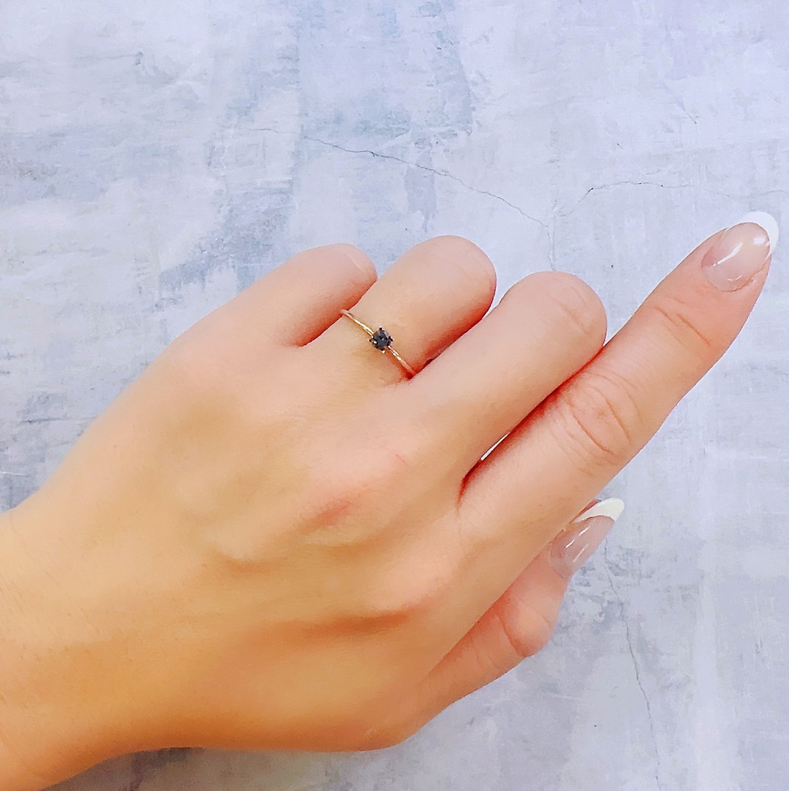 カラーチェンジガーネット アレキタイプ(宝石名ガーネット)マダガスカル・ベキリー産 0.17ct 識別済[221219424]3.2x3.2mm前後