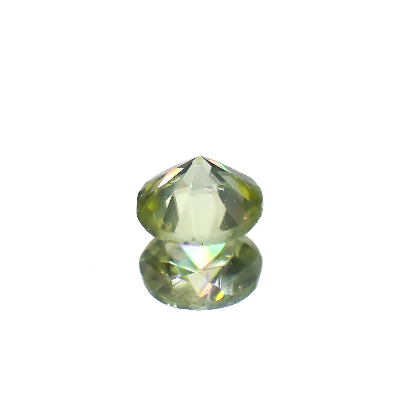 スフェーン(宝石名スフェーン)マダガスカル産 0.18ct 識別済[231224728]3.5x3.5mm前後
