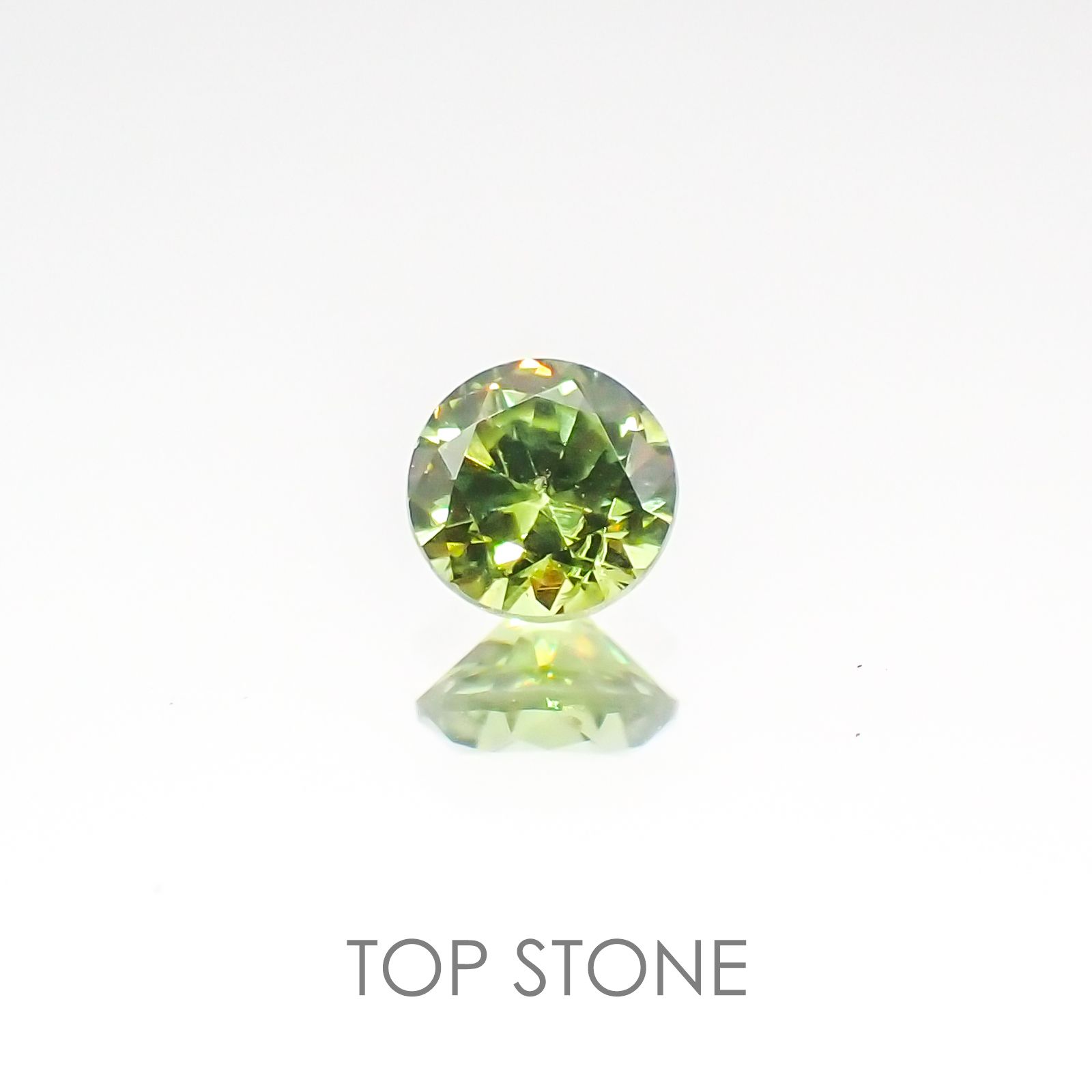 デマントイドガーネット ロシア産 ルース 0.19ct[20107340]3.4×3.3mm前後