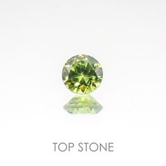デマントイドガーネット ロシア産 ルース 0.19ct[20107340]3.4×3.3mm前後