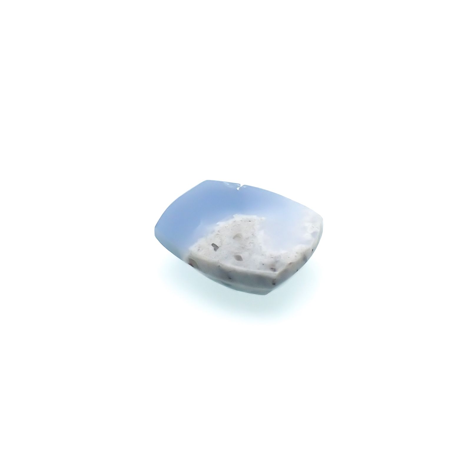 マトリックスブルーオパール アメリカ・オレゴン州産 2.97ct[240125673]11.1x9.1mm前後