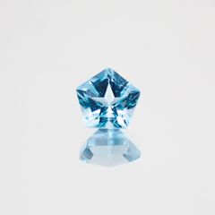 <ランダムセレクト1個販売> ◇ペンタゴンカット◇アパタイト(宝石名アパタイト) ブラジル産 0.21ct前後 識別済[210610974]3.8×4mm前後