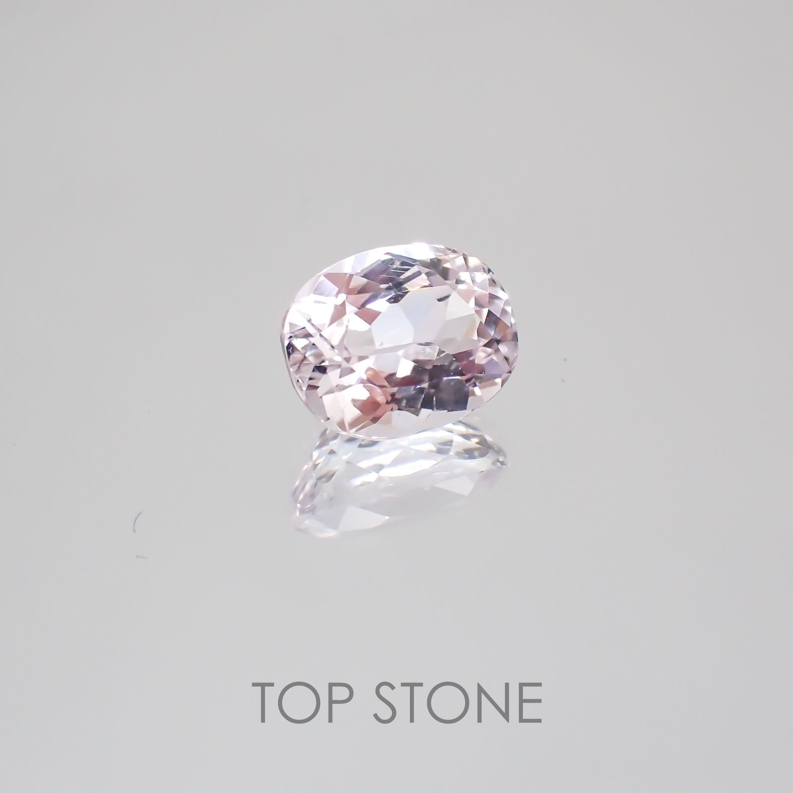 クンツァイト アフガニスタン産 ルース 2.09ct[21029734]8.7×6.7mm前後