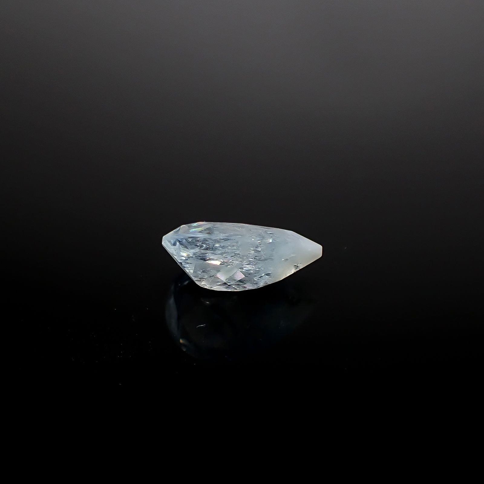 イリデッセンスアクアマリン ブラジル産 3.09ct [250730700]12.9x8.8mm前後