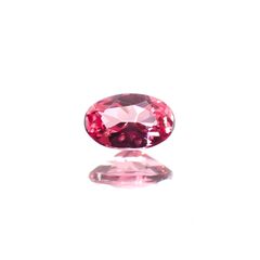 ホットピンクスピネル(宝石名ピンク・スピネル)タンザニア産 識別済 0.27ct / 5.1x3.3mm前後 [220113914]
