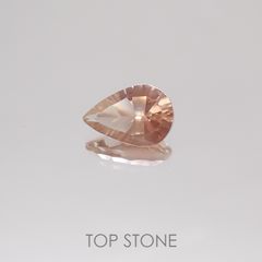 オレゴンサンストーン アメリカ産 ルース 1ct[210410422]8.8×6.1mm前後