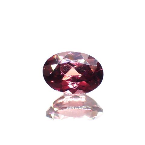 ピンクジルコン(宝石名ジルコン) スリランカ/カンボジア産 1.31ct 識別済[21029786]7.1×5.1mm前後