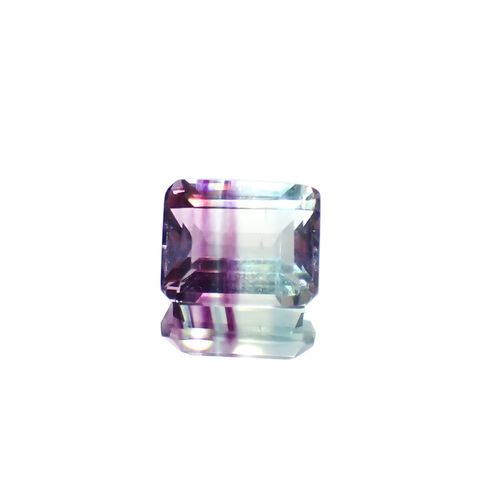 パーティカラーフローライト フルオレッセンス ブラジル産 4.41ct[230823271]10.1x8.1mm前後