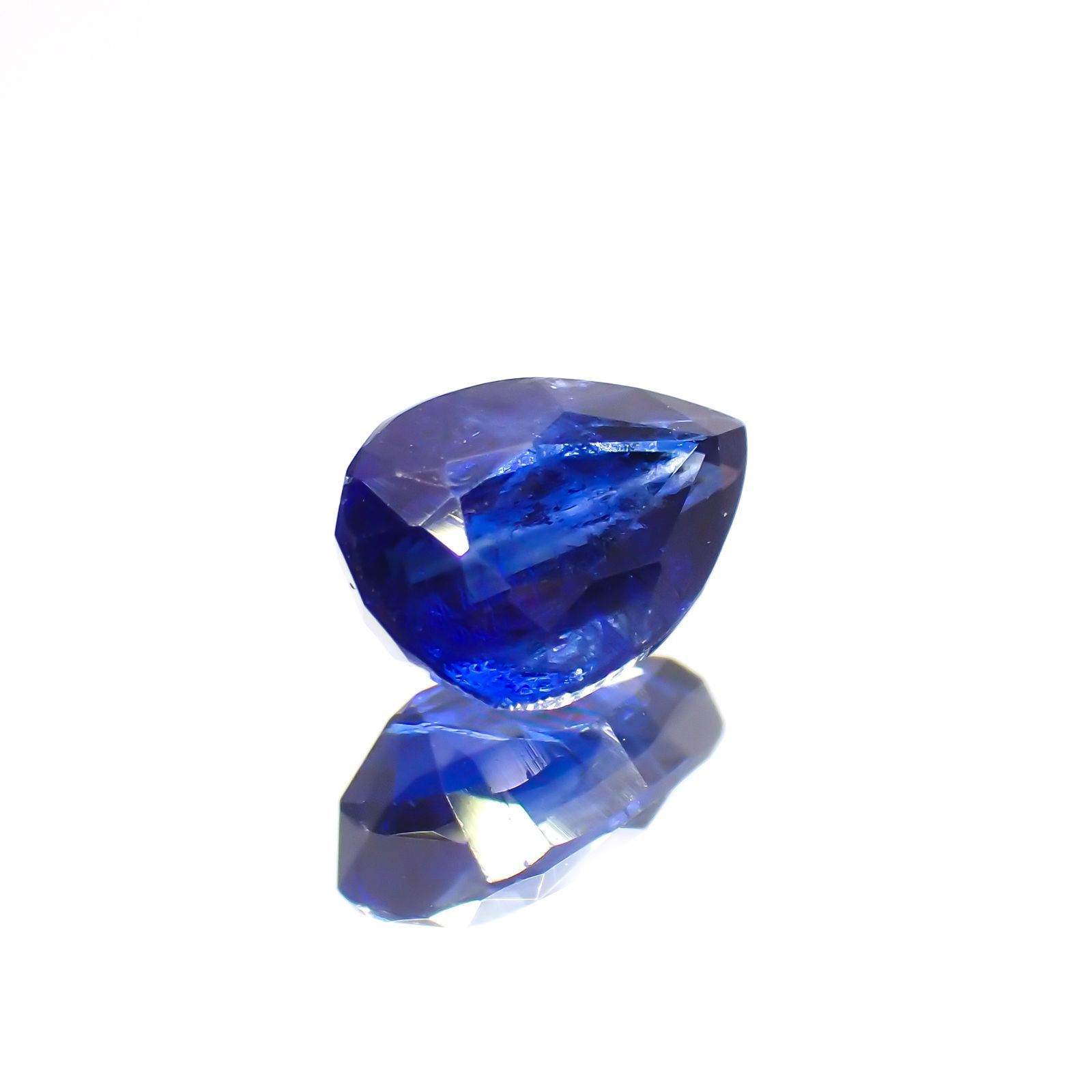 カイヤナイト(宝石名カイヤナイト)ネパール産 1.01ct 識別済[231023929]7.2x5mm前後