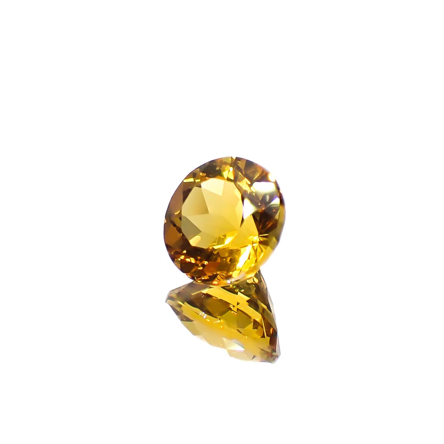 ゴールデンベリル ブラジル産 0.84ct [250530350]6.1x6mm前後