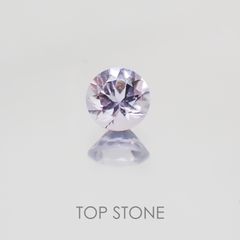 パープルスキャポライト(マリアライト) スリランカ産 ルース 0.13ct[21049566]3.7×3.7mm前後