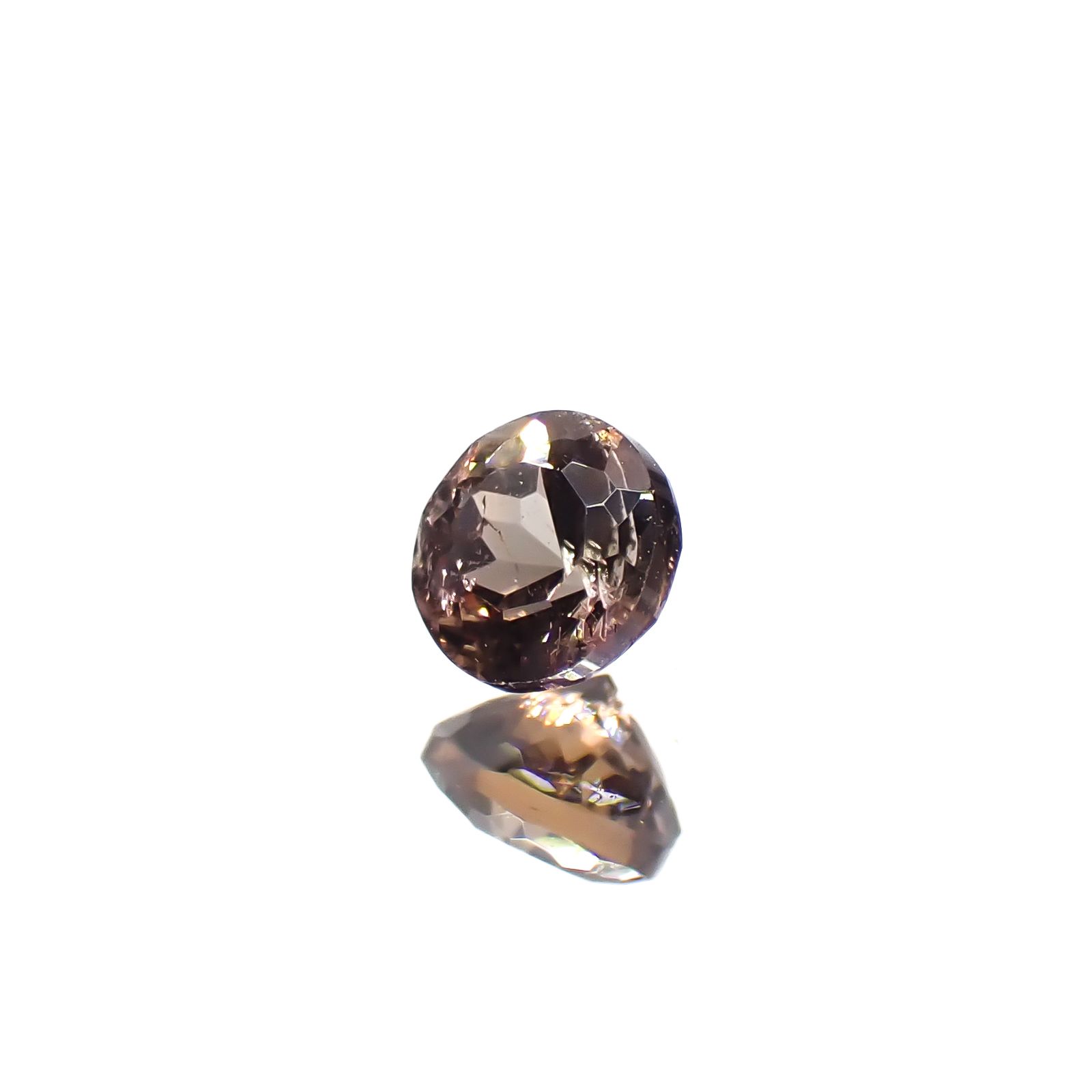 ブルーティントアキシナイト パキスタン産 0.18ct[240628347]3.2x3.2mm前後