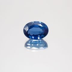 サファイア(宝石名サファイア)マダガスカル/スリランカ産 1.33ct 識別済[231124316]7.2x5.3mm前後
