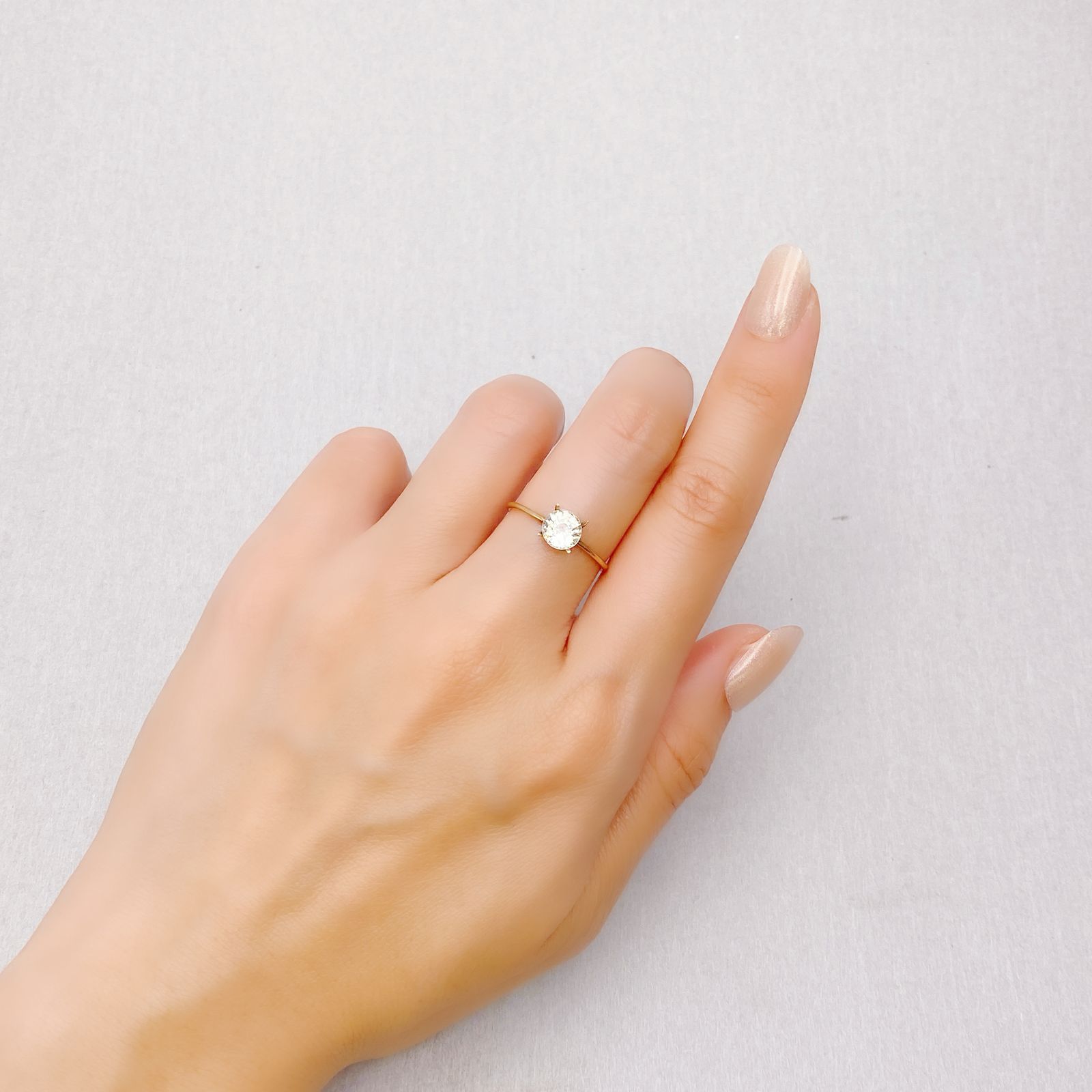 リューコガーネット ビルマ産 0.93ct [241229672]6.1x6.1mm前後