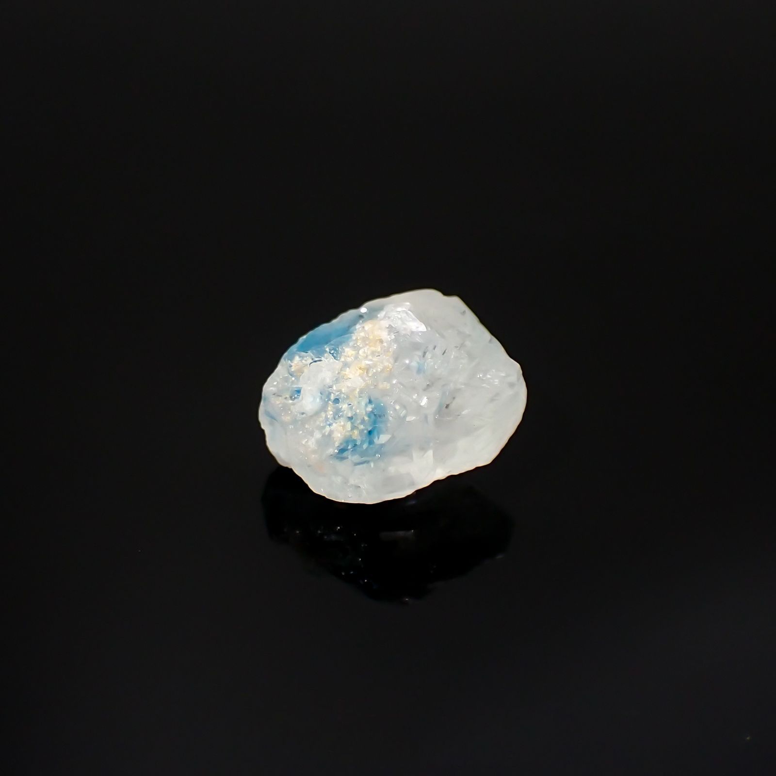 ユークレース 原石 ブラジル産 3.17ct[220115361]9.5x7mm前後