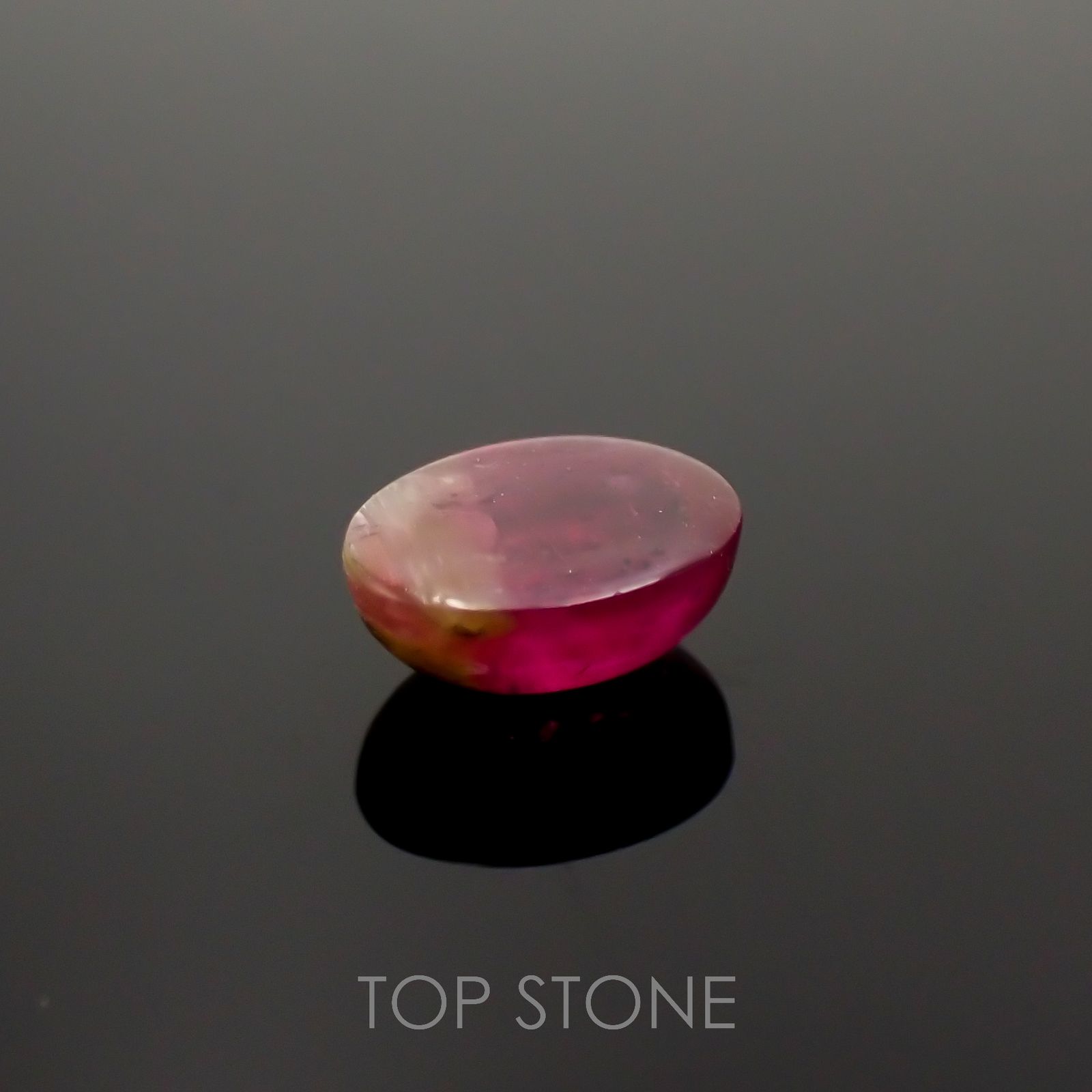 バイカラートルマリンキャッツアイ ブラジル産 1.01ct[221018608]7.2x5.1mm前後