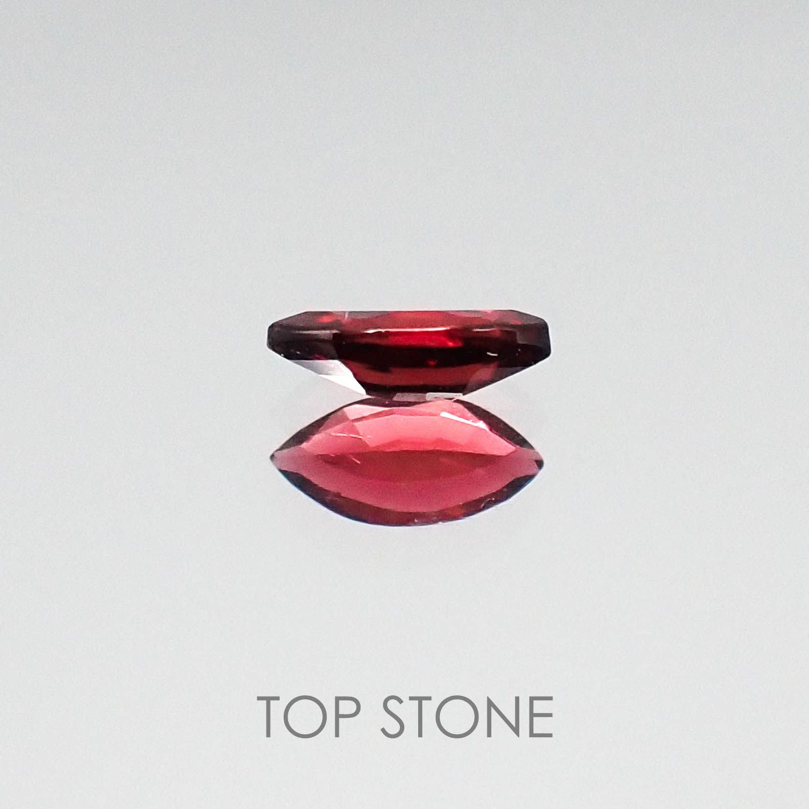 レッドスピネル タンザニア産 ルース 0.15ct[20073920]5.1×2.5mm前後