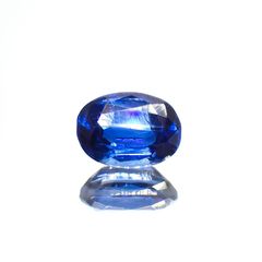 カイヤナイト(宝石名カイヤナイト)ネパール産 1.07ct 識別済[230622476]7.1x5.1mm前後