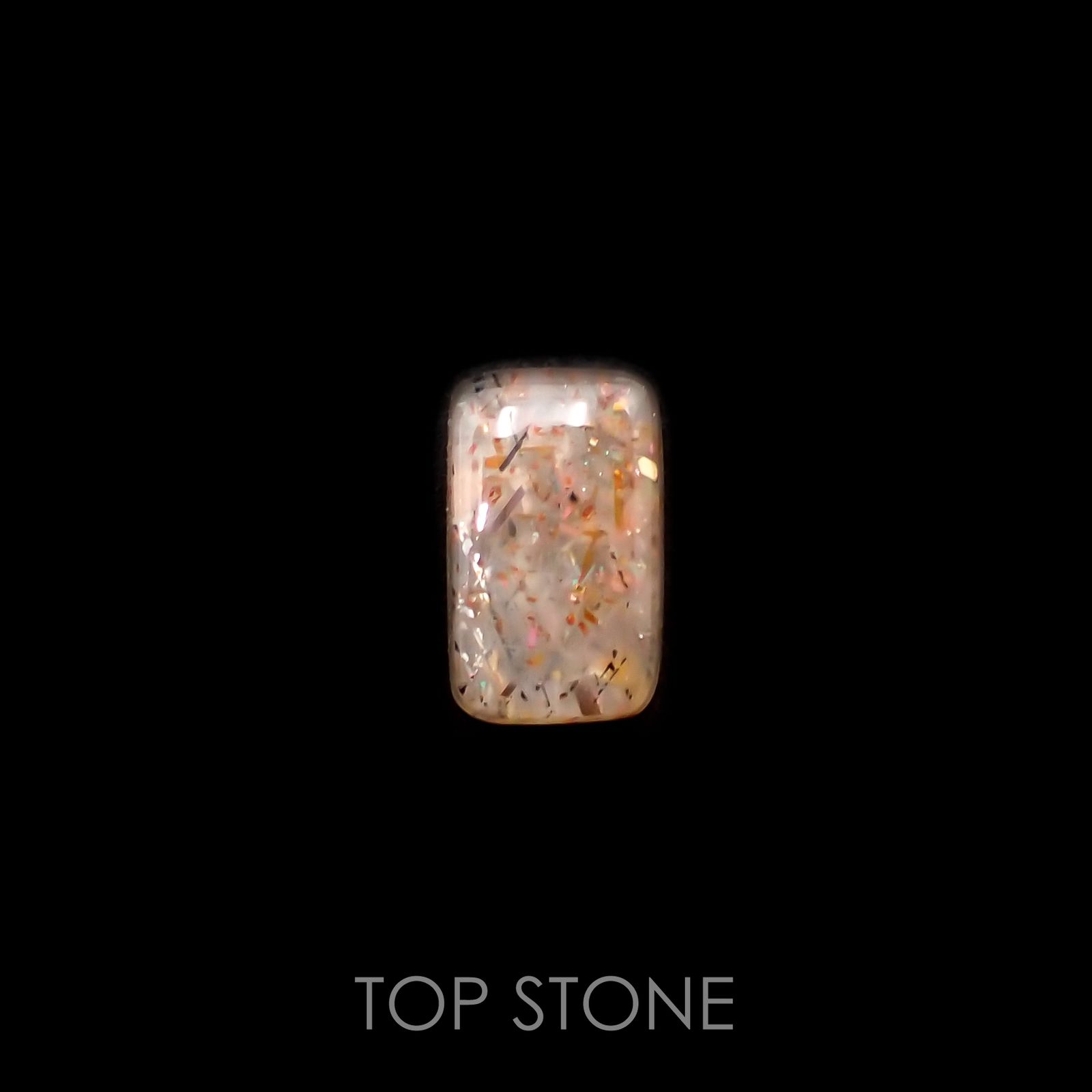 レインボーラティスサンストーン オーストラリア産 1.88ct[230220755]9.8x6mm前後