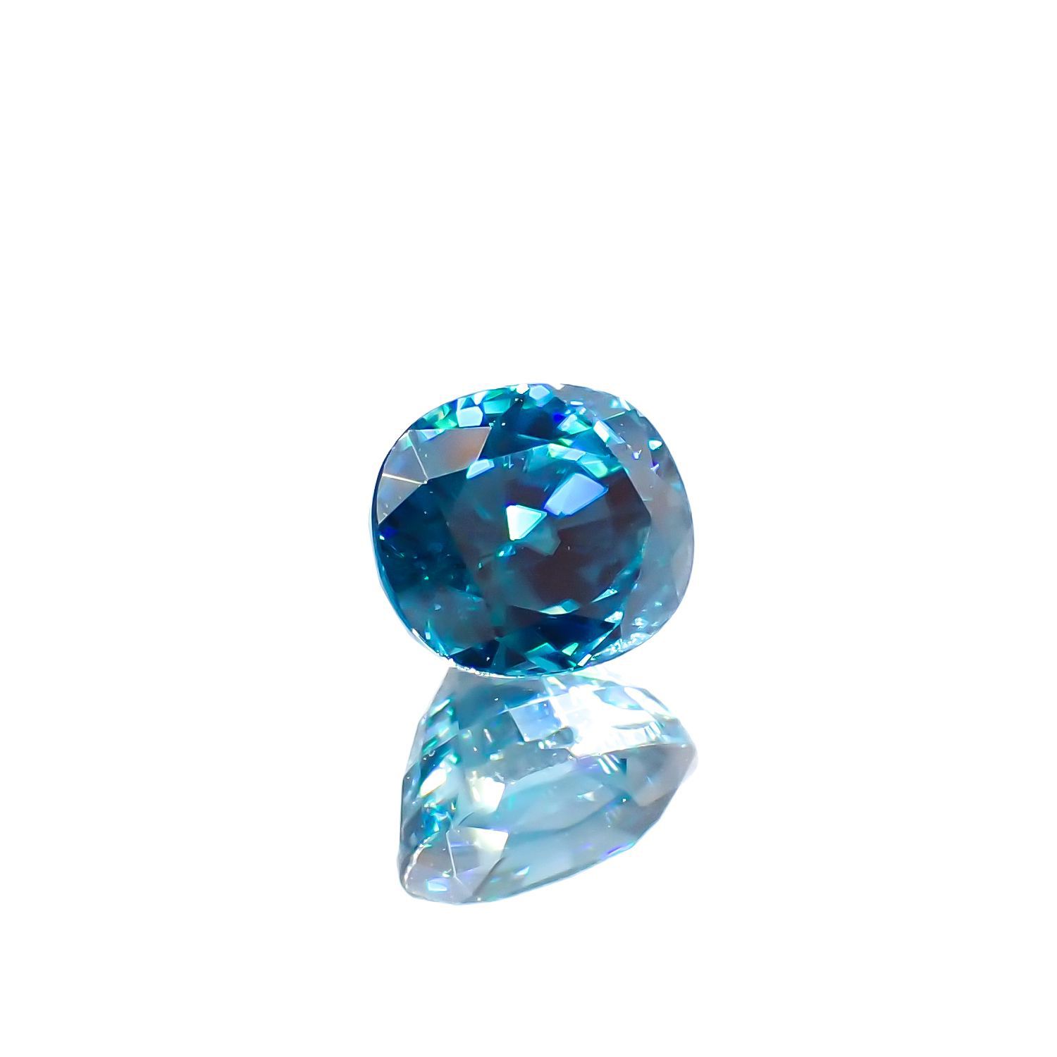 ラタナキリブルージルコン カンボジア産 1.83ct[220917926]6.2x5.5mm前後