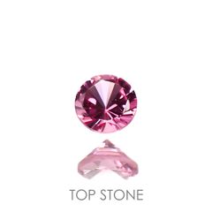 ホットピンクスピネル(宝石名ピンク・スピネル)タンザニア産 0.12ct 識別済[220616596]3x3mm前後