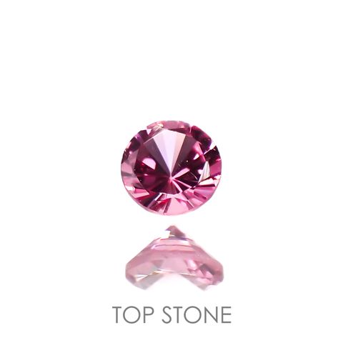 ホットピンクスピネル(宝石名ピンク・スピネル)タンザニア産 0.12ct 識別済[220616596]3x3mm前後