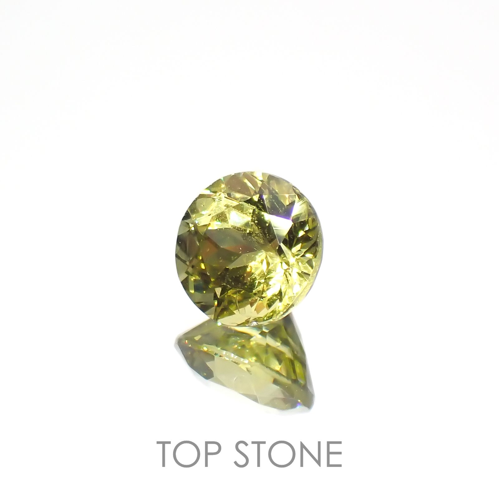 マリガーネット(宝石名グロッシュラー アンドラダイト・ガーネット)マリ共和国産 0.71ct 識別済[221219481]5.2x5.1mm前後