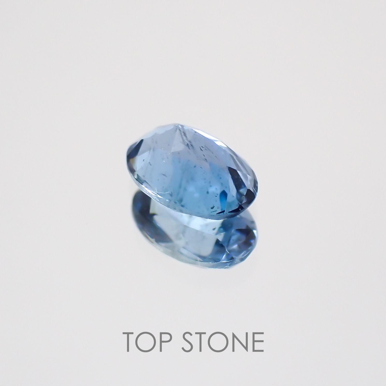 サンタマリア アクアマリン ブラジル産 ルース 0.41ct[21019124]6×4mm前後
