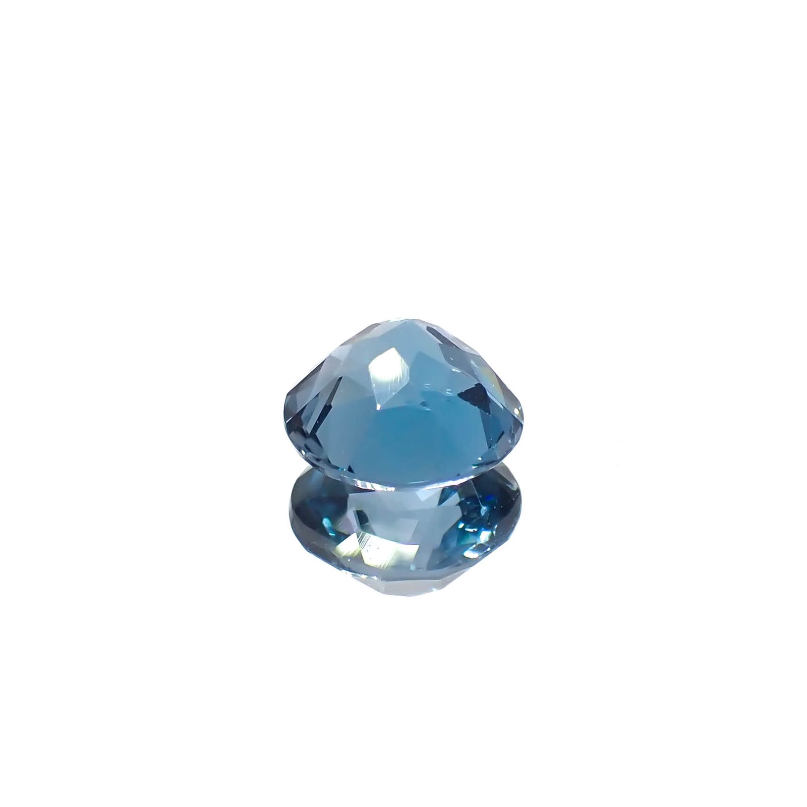 ロンドンブルートパーズ ブラジル産 1.96ct[240326787]7.6x7.6mm前後