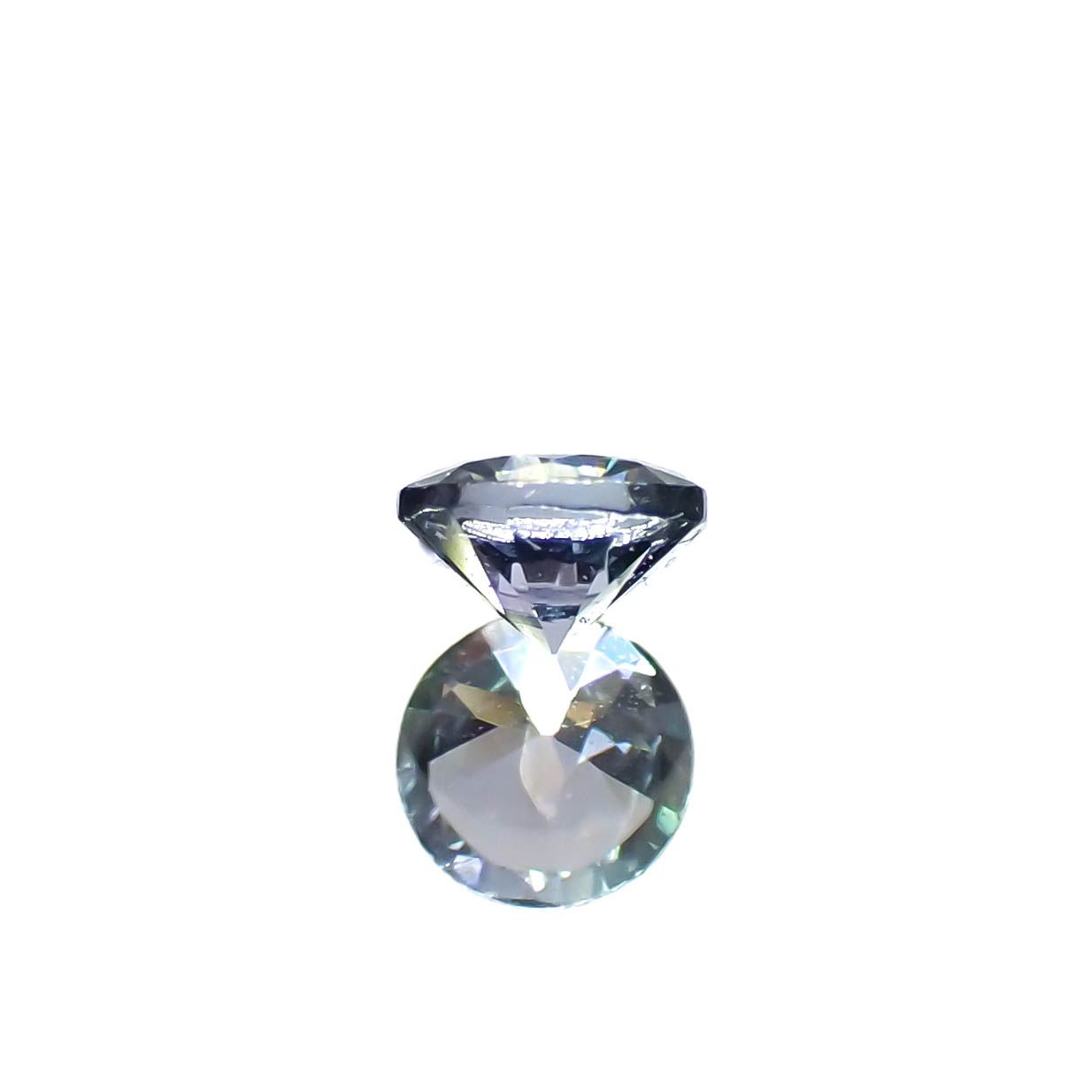 ブルーコーネルピン(宝石名ブルー・コーネルピン)タンザニア産 0.13ct 識別済[240527697]3.2x3.1mm前後