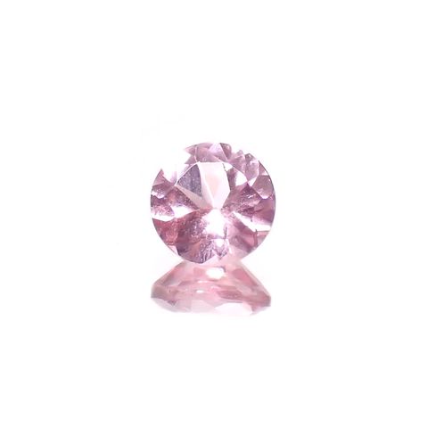 シルキーピンクスピネル タンザニア産 0.36ct [230421571]4.3x4.3mm前後